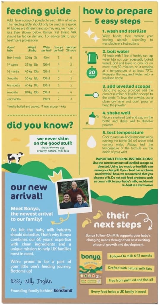 Bonya First Infant Formula (800g)